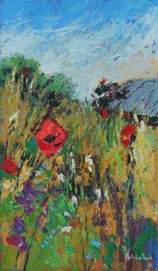 Meadow Flowers, 2012, öljy levylle